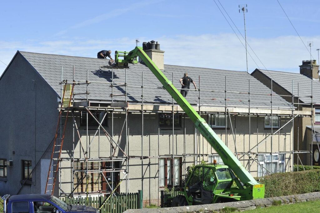 dakkapel onder constructie